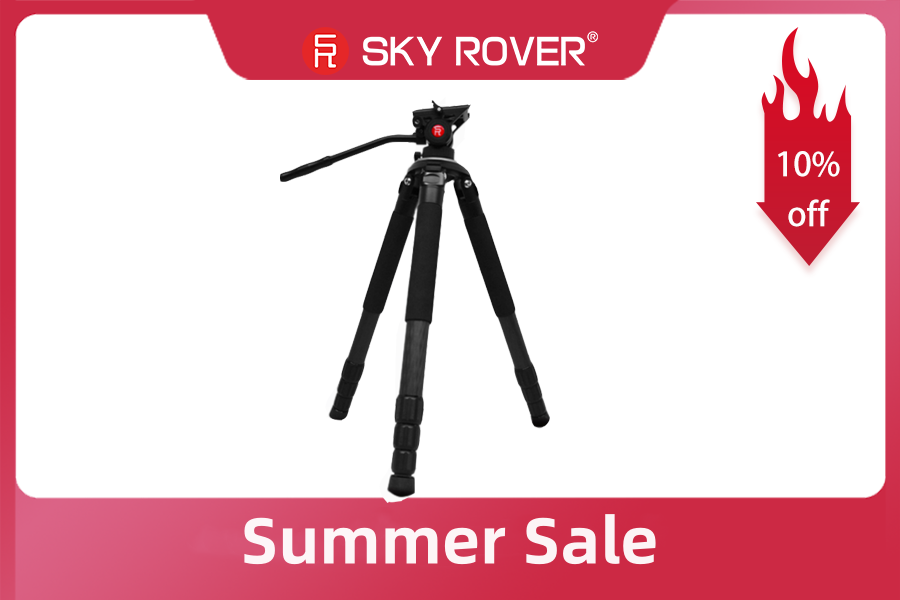 Carbon Fiber Tripod & Fluid Head