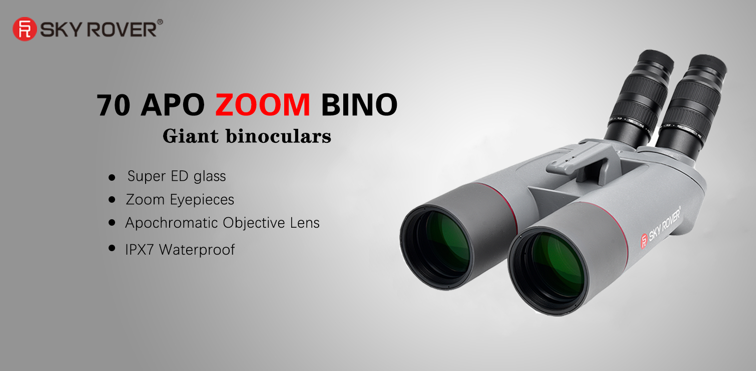 New Arrival-70 APO ZOOM BINO – Sky Rover Optics