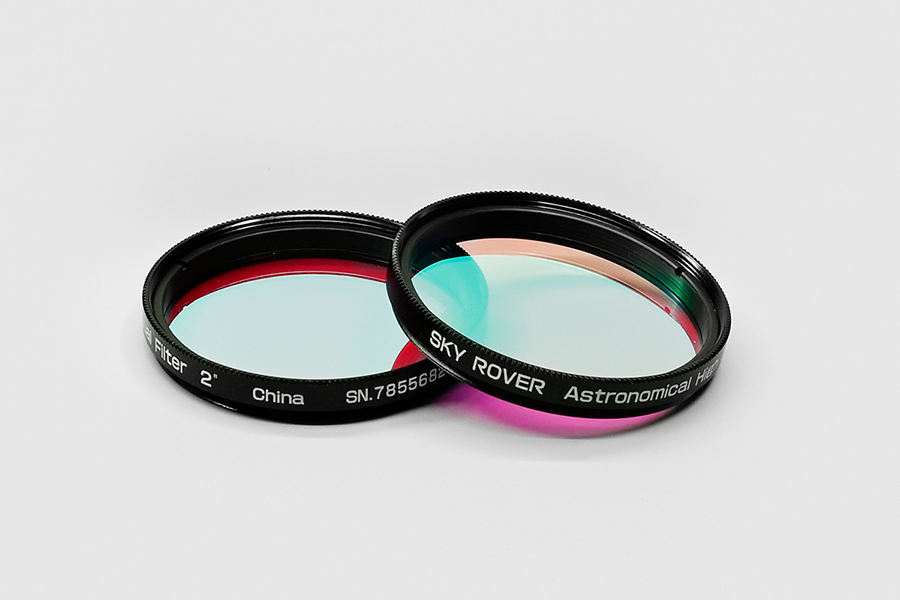 2PCS 2" Astronomical High Contrast Visual Filter