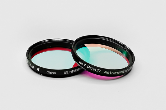 2PCS 2" Astronomical High Contrast Visual Filter